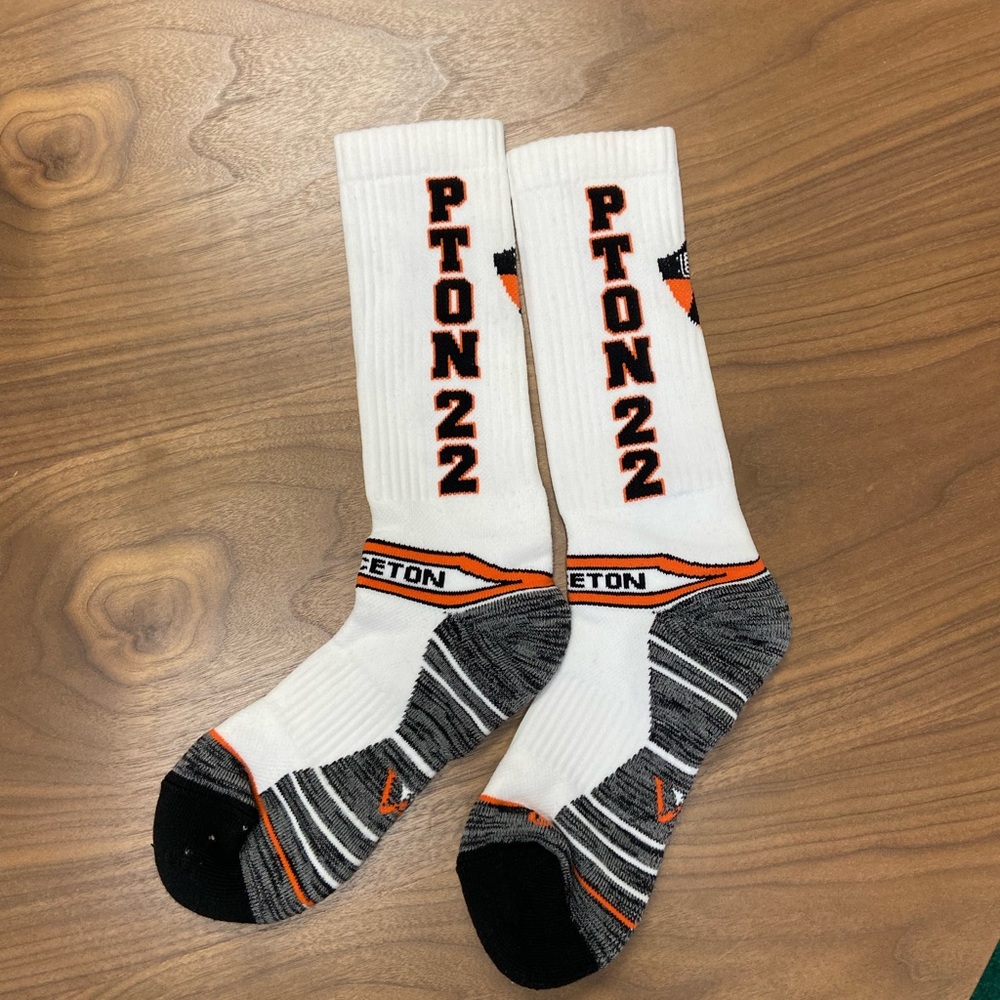 Princeton University class of 2022 socks